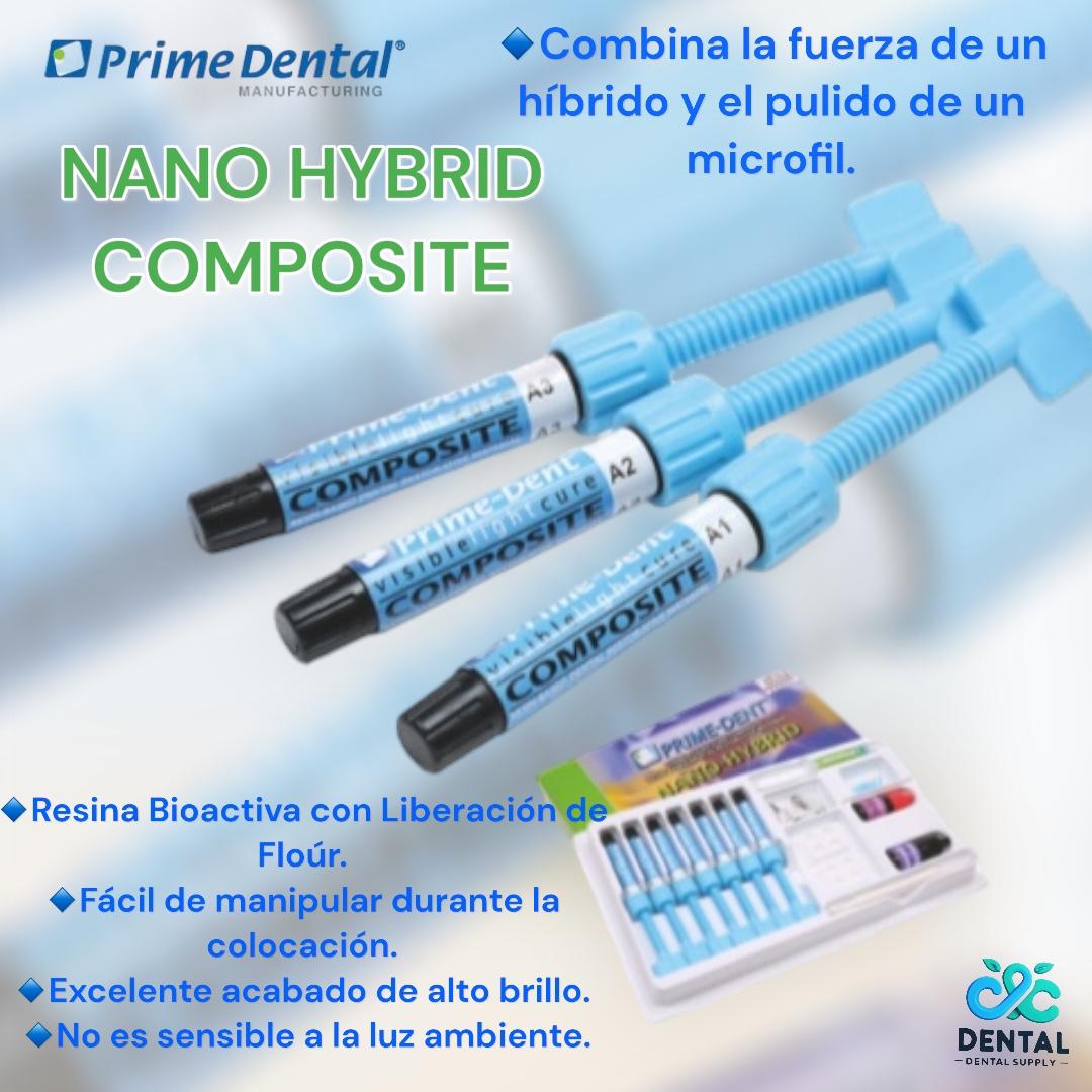 Resina Dental Nano Hibrída Prime-Dent®