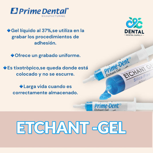 Acido Grabador (Fosfórico 37%) Prime-Dent®