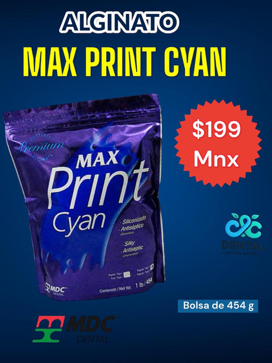 Alginato Max Print Cyan MDC .454g