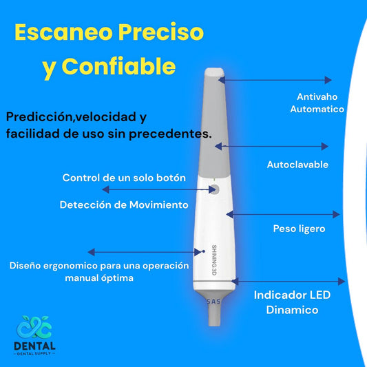 Escáner Intraoral Shining Aoralscan A3